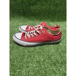 Converse Chuck Taylor Product RED Low Top Red Canvas Shoes Men 6 Women 8 M9696